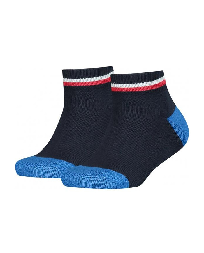 Tommy Hilfiger Dziecięce Junior Skarpety TH Kids Iconic Sports Quarter 100001501563 Granatowy | Sklep Monotox