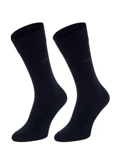 Calvin Klein Męskie Skarpety Ck Men Sock 2p 100001876004 Granatowy | Sklep Monotox