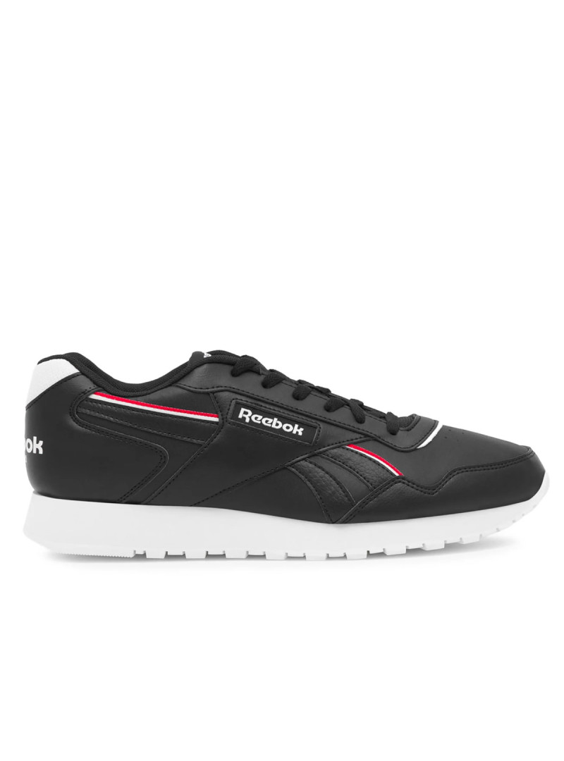 Reebok Męskie Sneakersy Royal Glide Vegan 100005935 Core Black / Cloud White / Vector Red | Sklep Monotox