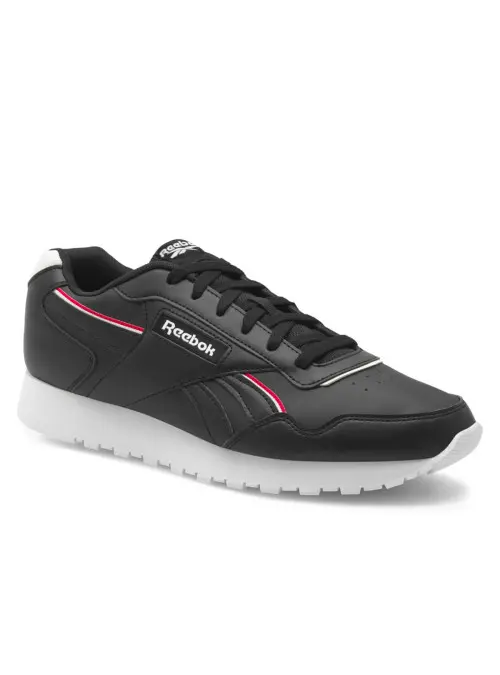 Reebok Męskie Sneakersy Royal Glide Vegan 100005935 Core Black / Cloud White / Vector Red | Sklep Monotox
