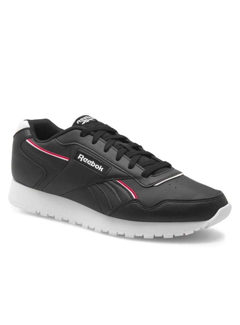 Reebok Męskie Sneakersy Royal Glide Vegan 100005935 Core Black / Cloud White / Vector Red | Sklep Monotox