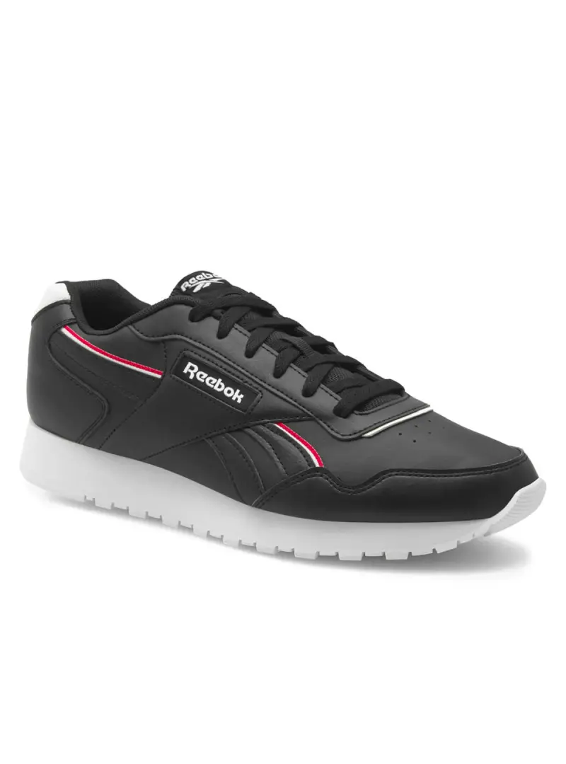 Reebok Męskie Sneakersy Royal Glide Vegan 100005935 Core Black / Cloud White / Vector Red | Sklep Monotox