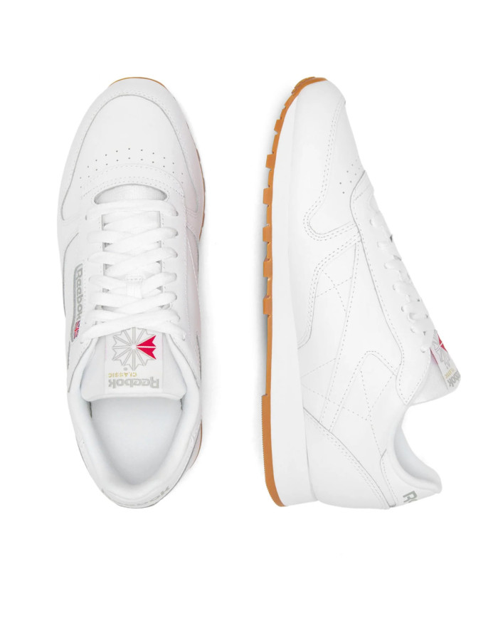 Reebok Męskie Sneakersy Classic Leather 100008491 Biały | Sklep Monotox