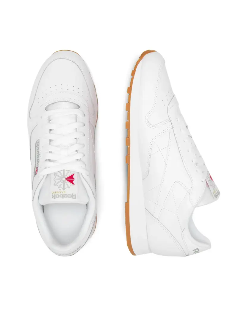 Reebok Męskie Sneakersy Classic Leather 100008491 Biały | Sklep Monotox