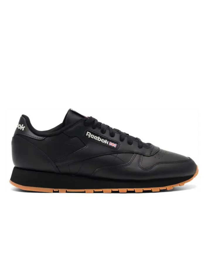 Reebok Męskie Sneakersy Classic Leather 100008493 Czarny | Sklep Monotox