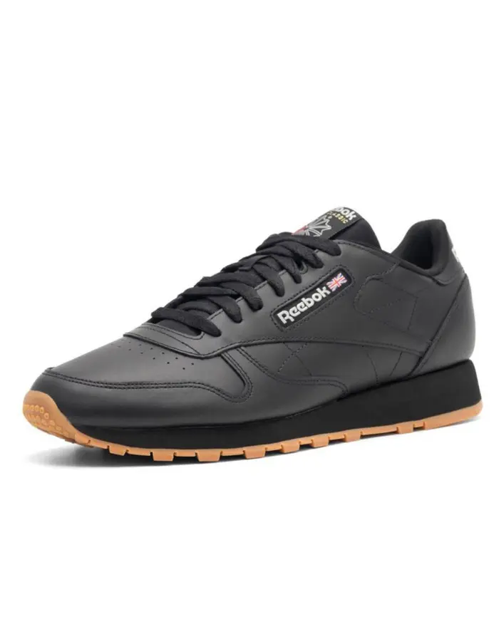 Reebok Męskie Sneakersy Classic Leather 100008493 Czarny | Sklep Monotox