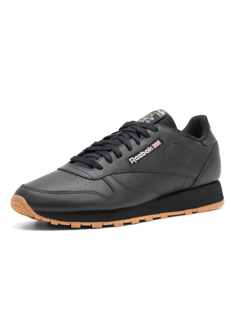Reebok Męskie Sneakersy Classic Leather 100008493 Czarny | Sklep Monotox