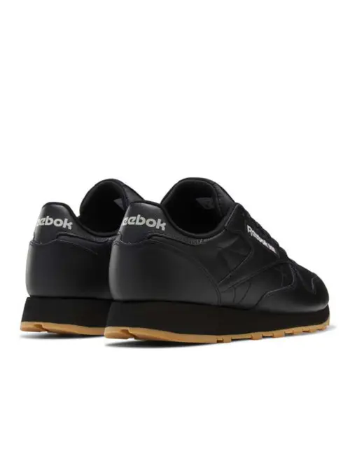 Reebok Męskie Sneakersy Classic Leather 100008493 Czarny | Sklep Monotox