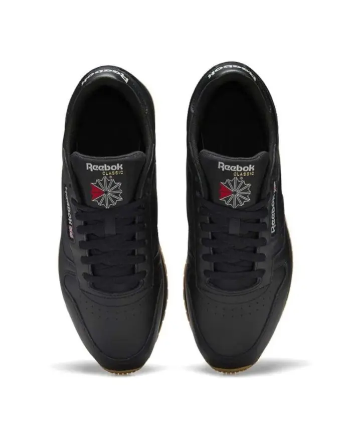 Reebok Męskie Sneakersy Classic Leather 100008493 Czarny | Sklep Monotox