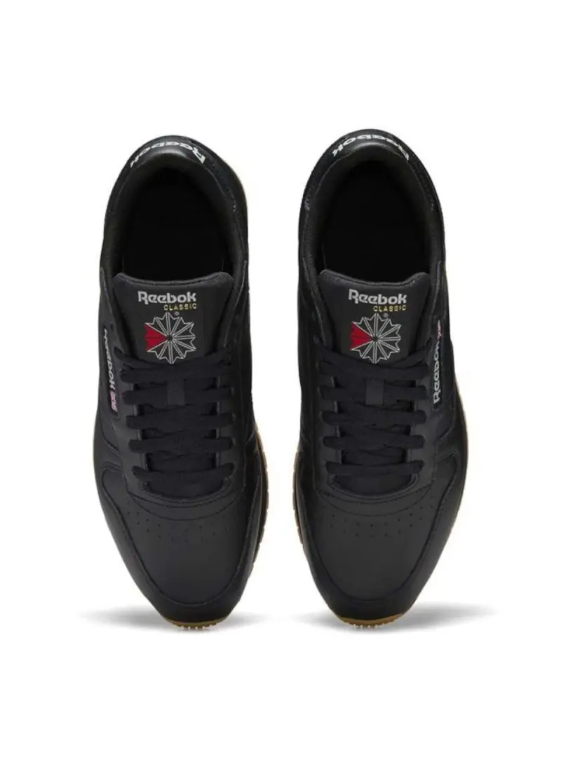 Reebok Męskie Sneakersy Classic Leather 100008493 Czarny | Sklep Monotox