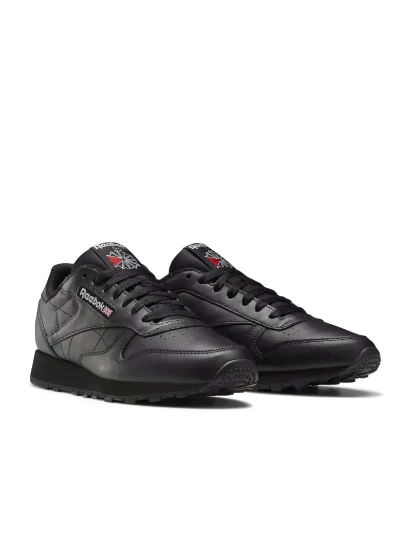 Reebok Męskie Sneakersy Classic Leather 100008494 Czarny | Sklep Monotox