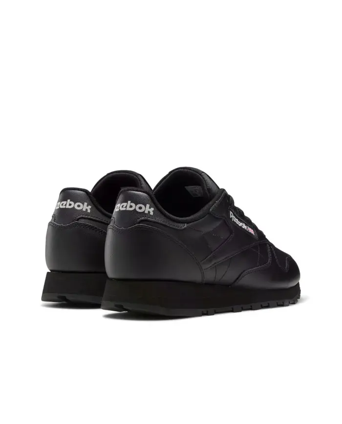 Reebok Męskie Sneakersy Classic Leather 100008494 Czarny | Sklep Monotox