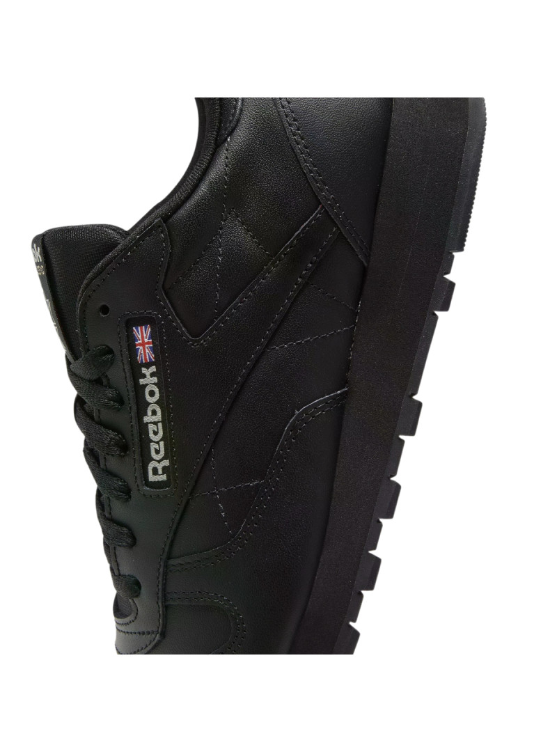 Reebok Męskie Sneakersy Classic Leather 100008494 Czarny | Sklep Monotox