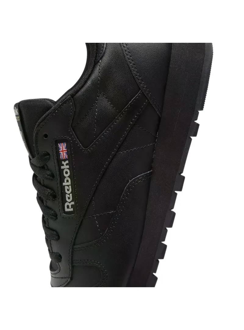 Reebok Męskie Sneakersy Classic Leather 100008494 Czarny | Sklep Monotox