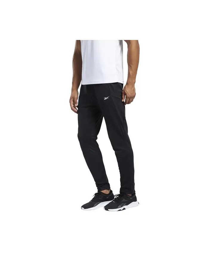 Reebok Spodnie męskie ID WOR KNIT PANT FJ4057 100038336 - Czarne | Sklep Monotox