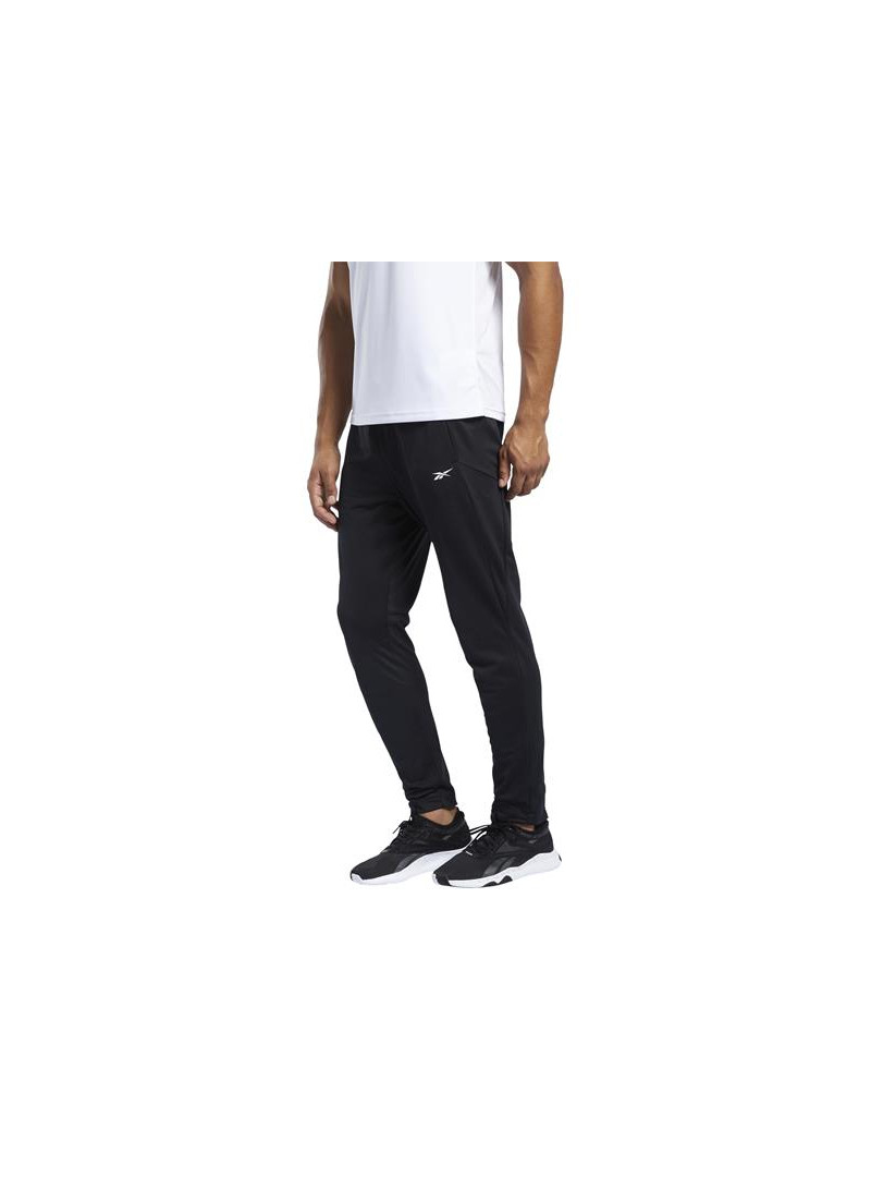 Reebok Spodnie męskie ID WOR KNIT PANT FJ4057 100038336 - Czarne | Sklep Monotox