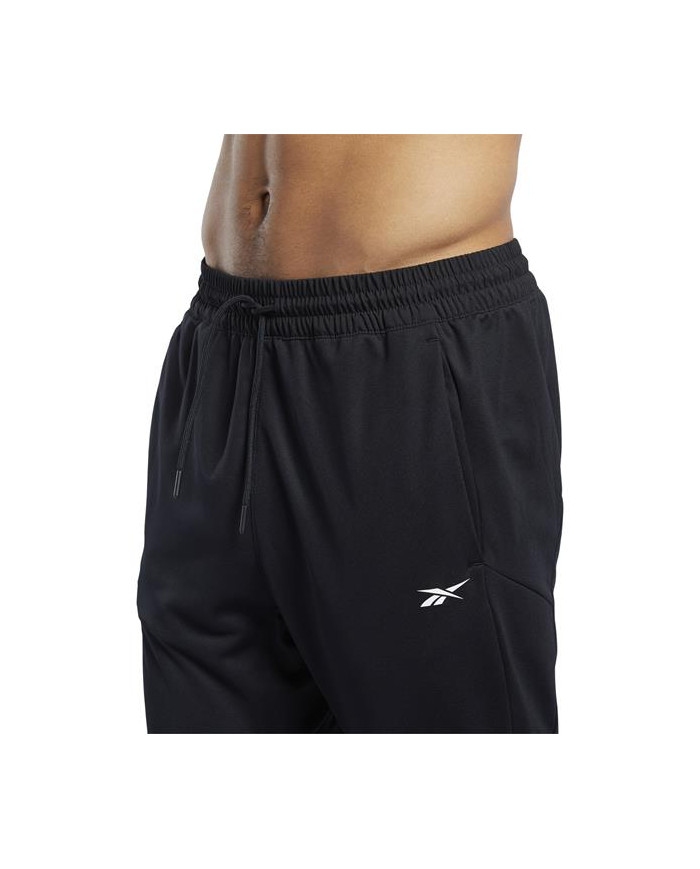 Reebok Spodnie męskie ID WOR KNIT PANT FJ4057 100038336 - Czarne | Sklep Monotox
