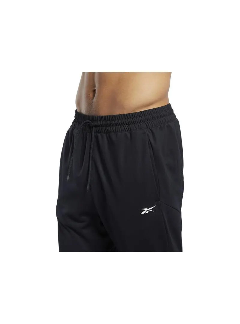 Reebok Spodnie męskie ID WOR KNIT PANT FJ4057 100038336 - Czarne | Sklep Monotox