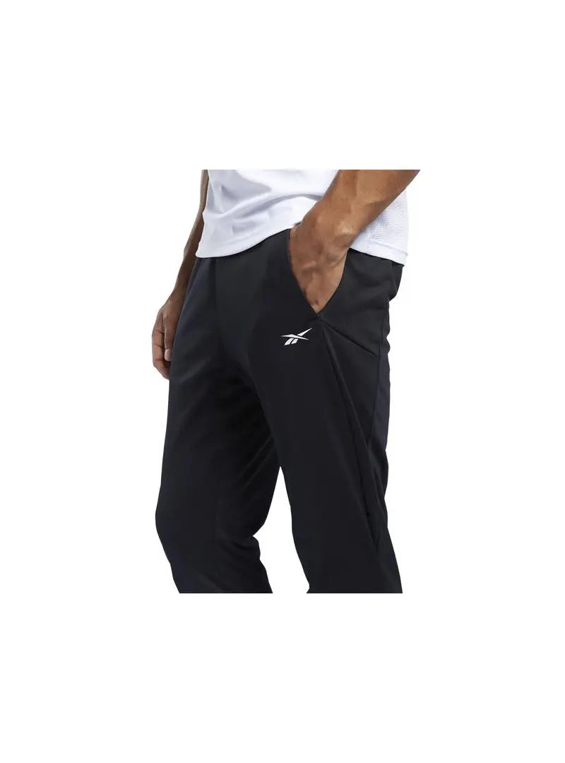 Reebok Spodnie męskie ID WOR KNIT PANT FJ4057 100038336 - Czarne | Sklep Monotox