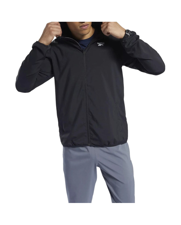 Reebok Męska Kurtka Id Train Woven Jacket Fp9172 100038788 Czarny | Sklep Monotox