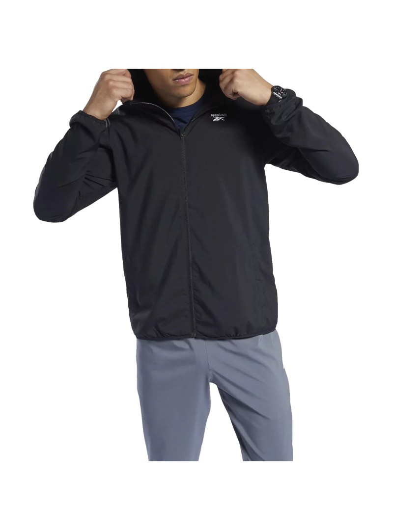 Reebok Męska Kurtka Id Train Woven Jacket Fp9172 100038788 Czarny | Sklep Monotox