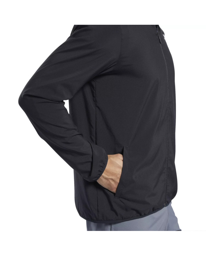 Reebok Męska Kurtka Id Train Woven Jacket Fp9172 100038788 Czarny | Sklep Monotox