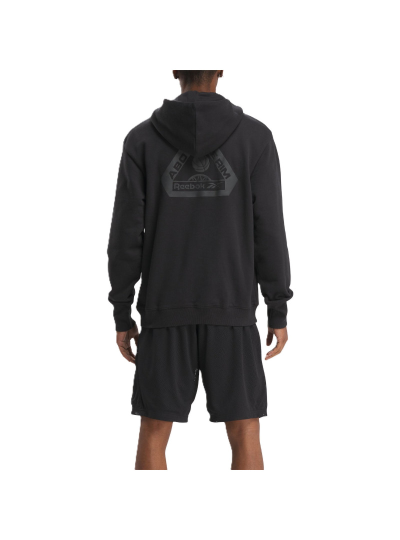 Reebok Męska Bluza Atr Hoopwear Hoodie 100075817 Czarny | Sklep Monotox