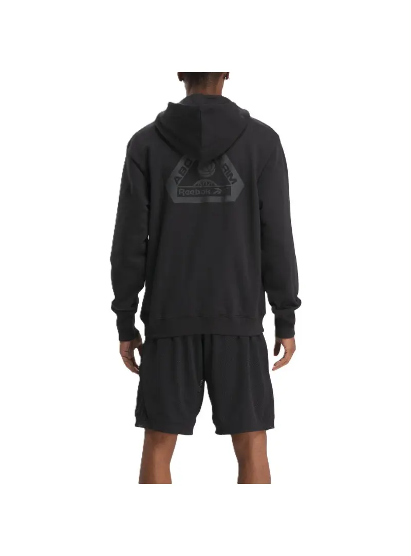 Reebok Męska Bluza Atr Hoopwear Hoodie 100075817 Czarny | Sklep Monotox