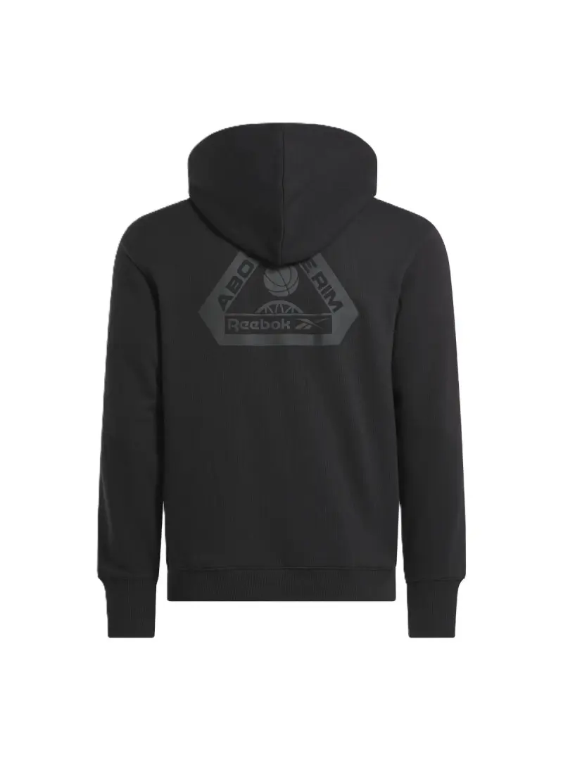 Reebok Męska Bluza Atr Hoopwear Hoodie 100075817 Czarny | Sklep Monotox