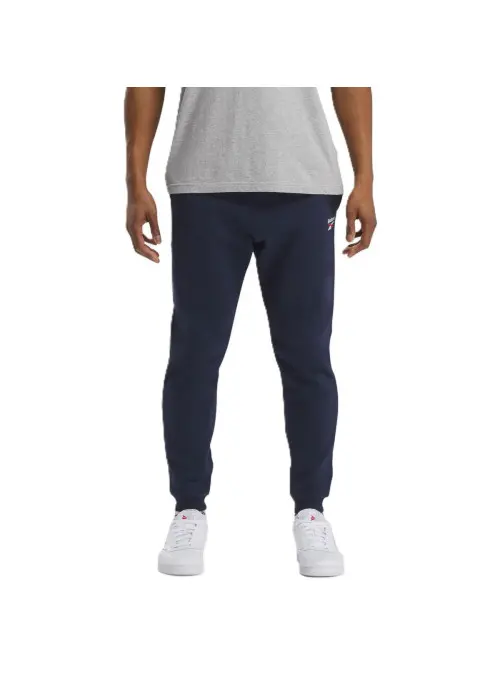 Reebok Męskie Spodnie Identity Small Logo Fleece Jog 100202851 Niebieski | Sklep Monotox