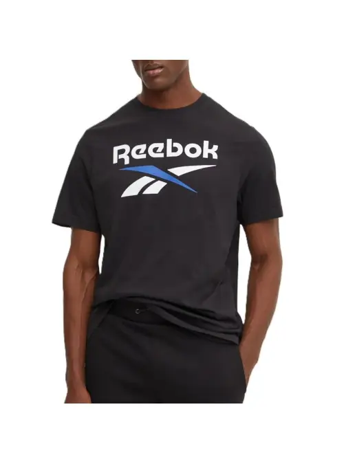 Reebok Męski T-shirt Identity Big Logo Tee 100206029 Niebieski | Sklep Monotox