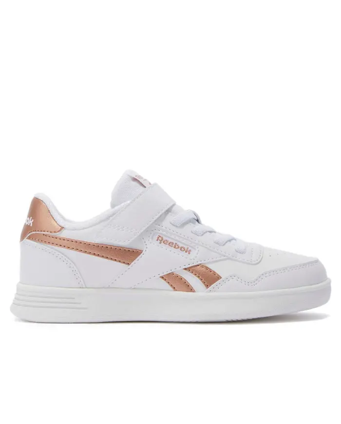 Reebok Dziecięce Sneakersy Court Advance Elastic & Top St 100211098 Biały | Sklep Monotox