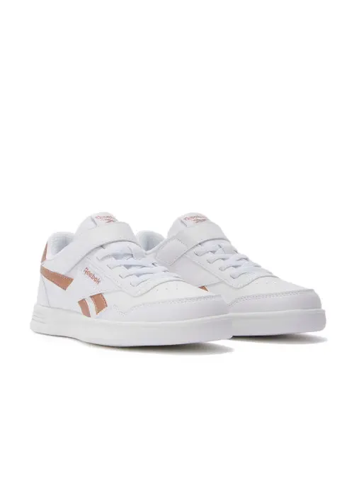 Reebok Dziecięce Sneakersy Court Advance Elastic & Top St 100211098 Biały | Sklep Monotox