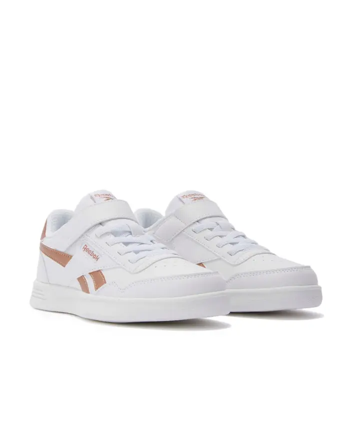 Reebok Dziecięce Sneakersy Court Advance Elastic & Top St 100211098 Biały | Sklep Monotox