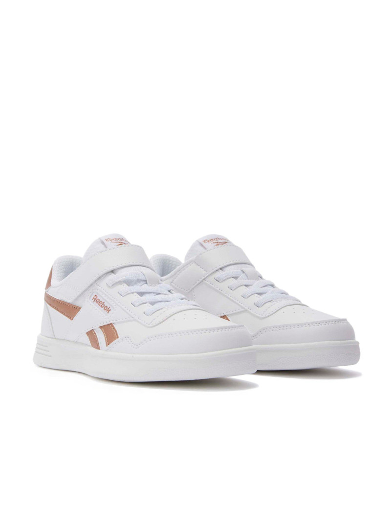 Reebok Dziecięce Sneakersy Court Advance Elastic & Top St 100211098 Biały | Sklep Monotox
