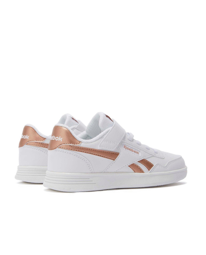 Reebok Dziecięce Sneakersy Court Advance Elastic & Top St 100211098 Biały | Sklep Monotox