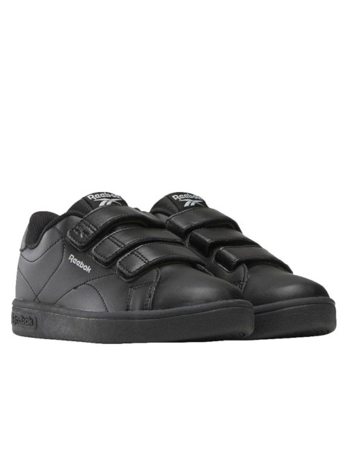 Reebok Dziecięce Sneakersy Reebok Court Clean Hook & Loo 100233076 Czarny | Sklep Monotox