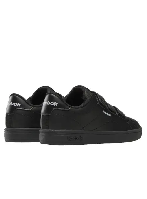 Reebok Dziecięce Sneakersy Reebok Court Clean Hook & Loo 100233076 Czarny | Sklep Monotox