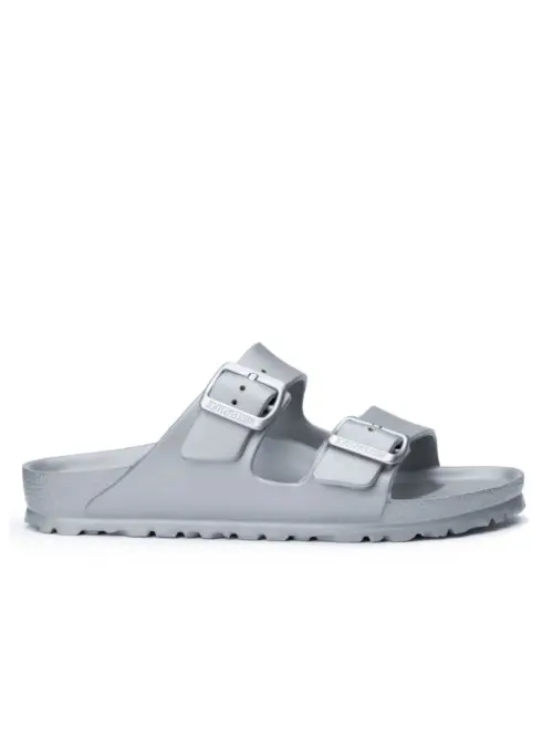 Birkenstock Damskie Klapki Arizona Eva Narrow 1003491 Srebrny | Sklep Monotox