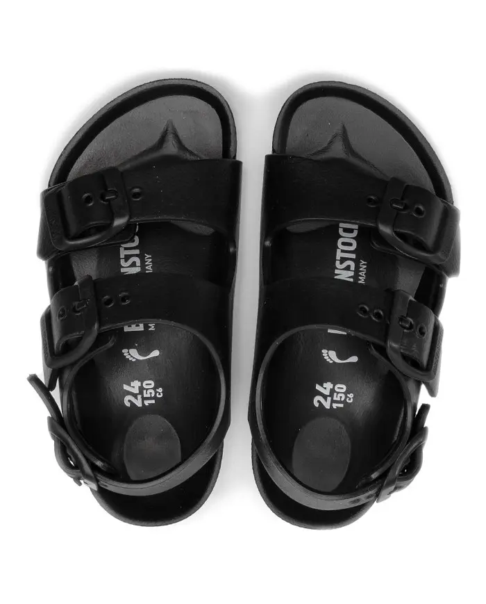 Birkenstock Dziecięce Junior Sandały Milano Eva Kids Narrow 1009353 Czarny | Sklep Monotox