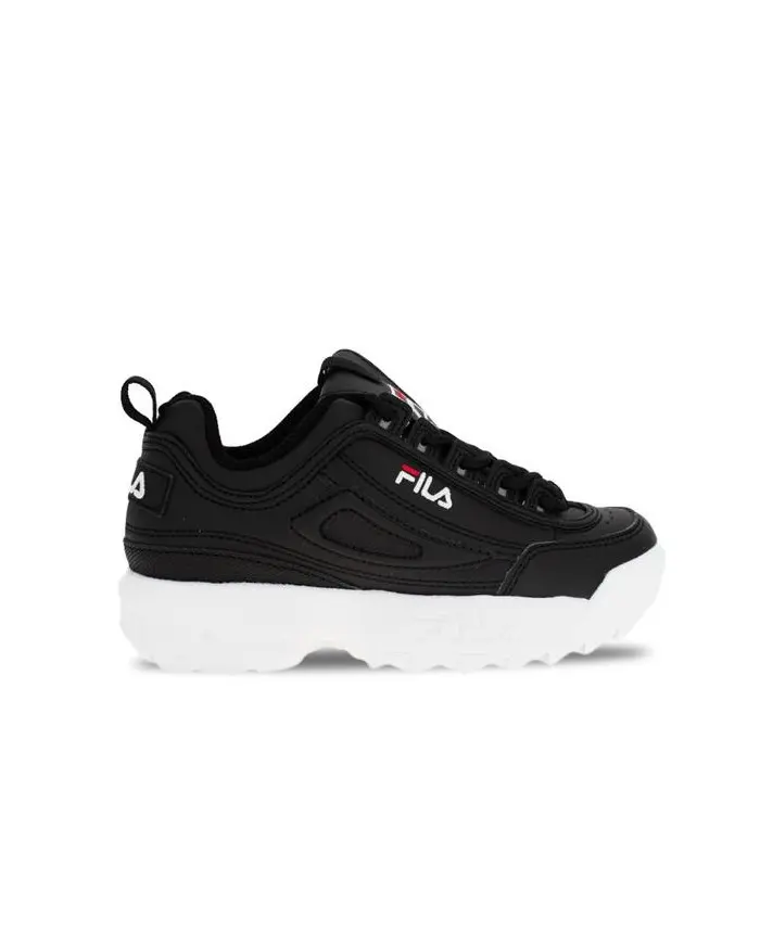 Fila Dziecięce Sneakersy Disruptor Kids 101056725Y Czarny | Sklep Monotox