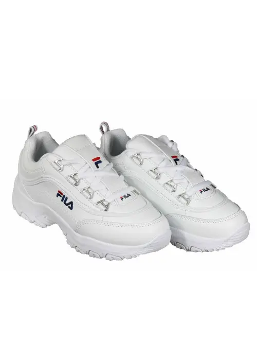 Fila Dziecięce Sneakersy Strada Low Kids 10107811FG Biały | Sklep Monotox