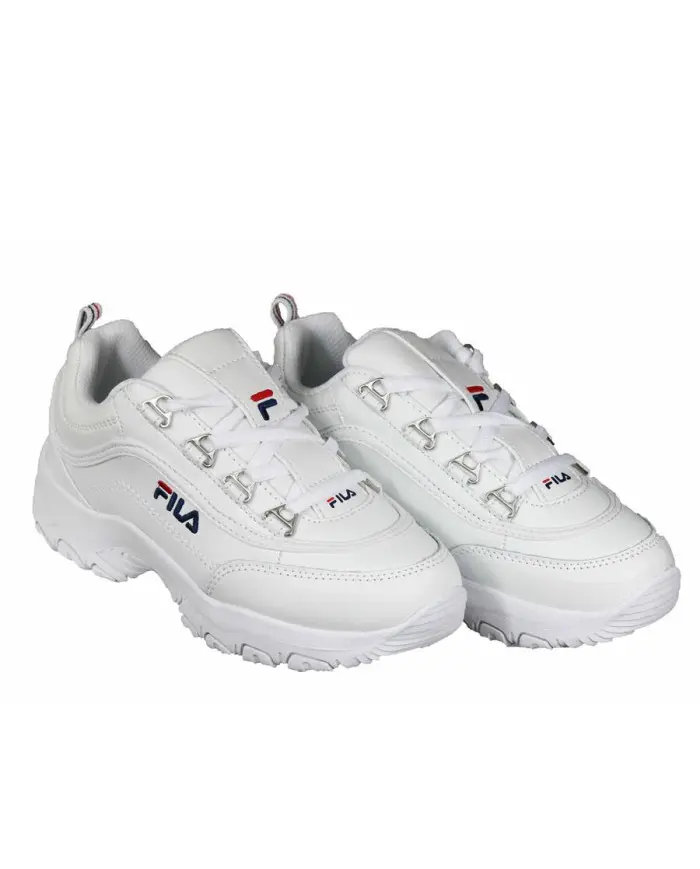Fila Dziecięce Sneakersy Strada Low Kids 10107811FG Biały | Sklep Monotox