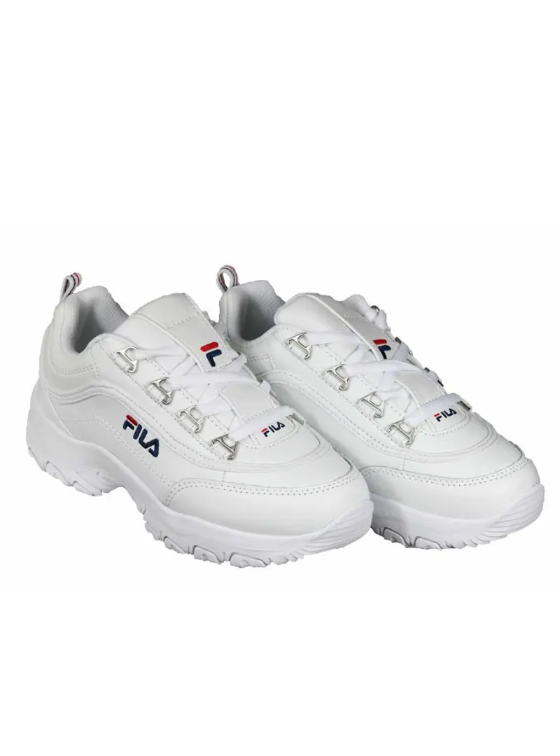 Fila Dziecięce Sneakersy Strada Low Kids 10107811FG Biały | Sklep Monotox