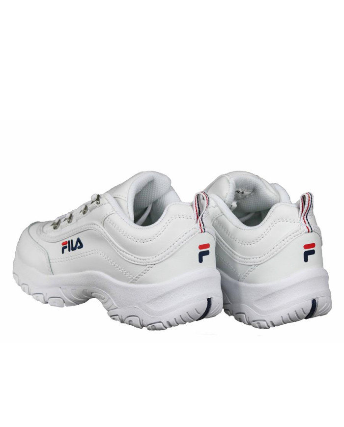 Fila Dziecięce Sneakersy Strada Low Kids 10107811FG Biały | Sklep Monotox