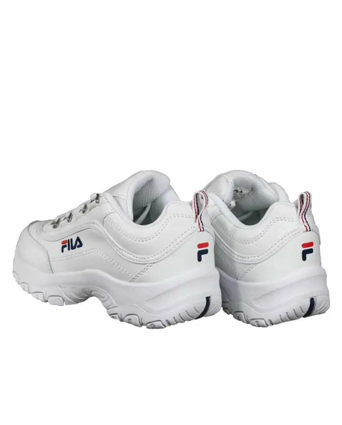 Fila Dziecięce Sneakersy Strada Low Kids 10107811FG Biały | Sklep Monotox