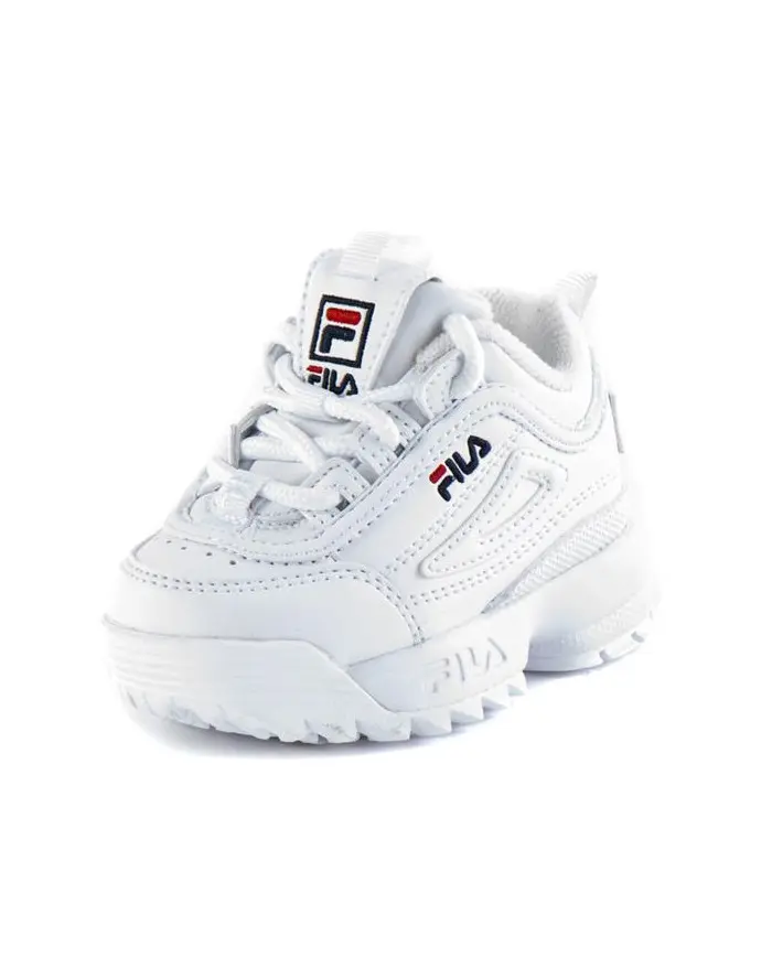 Fila Dziecięce Sneakersy Disruptor Inf 10108261FG Biały | Sklep Monotox