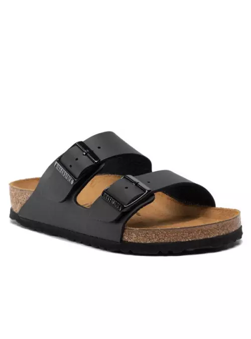 Birkenstock Męskie Klapki Arizona - Czarne | Komfort