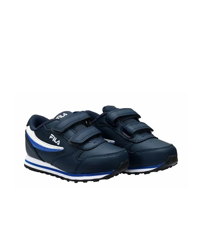 Fila Dziecięce Sneakersy Orbit Velcro Inf 101108022V Granatowy | Sklep Monotox