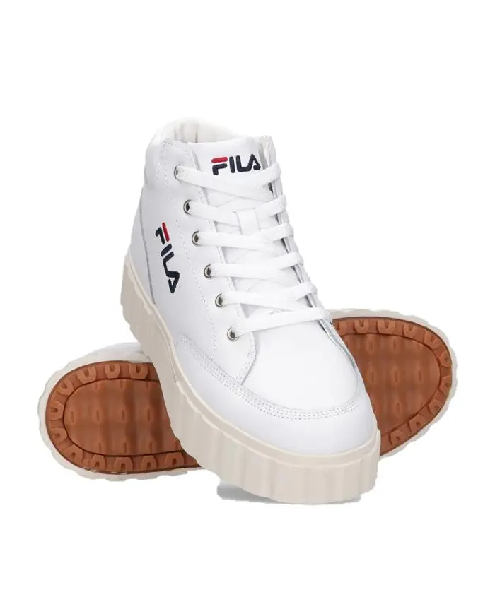 Fila Damskie Sneakersy Sandblast L Mid Wmns 10113771FG Biały | Sklep Monotox